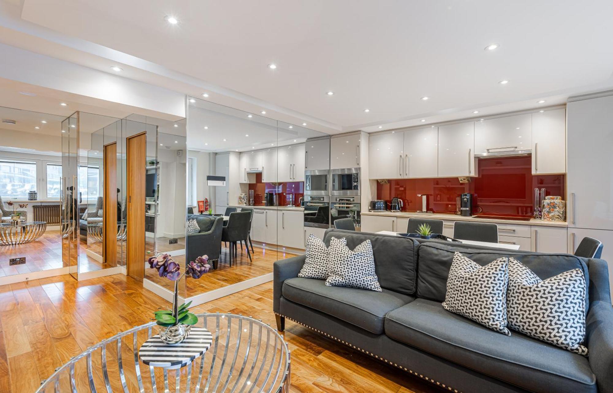 Apartamento Modern 2Bd Apartment With Ac And Harrods View Londres