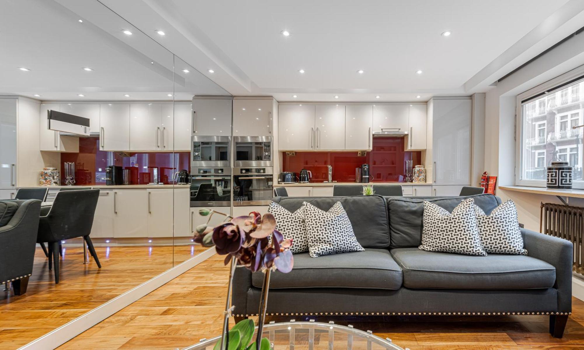 Modern 2Bd Apartment With Ac And Harrods View *